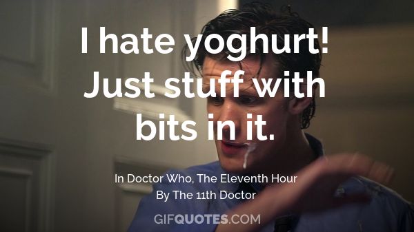 Doctor Who Quotes 11th Doctor